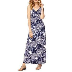 Lilly Pulitzer Sloane Maxi Dress Oh Cabana Boy XS